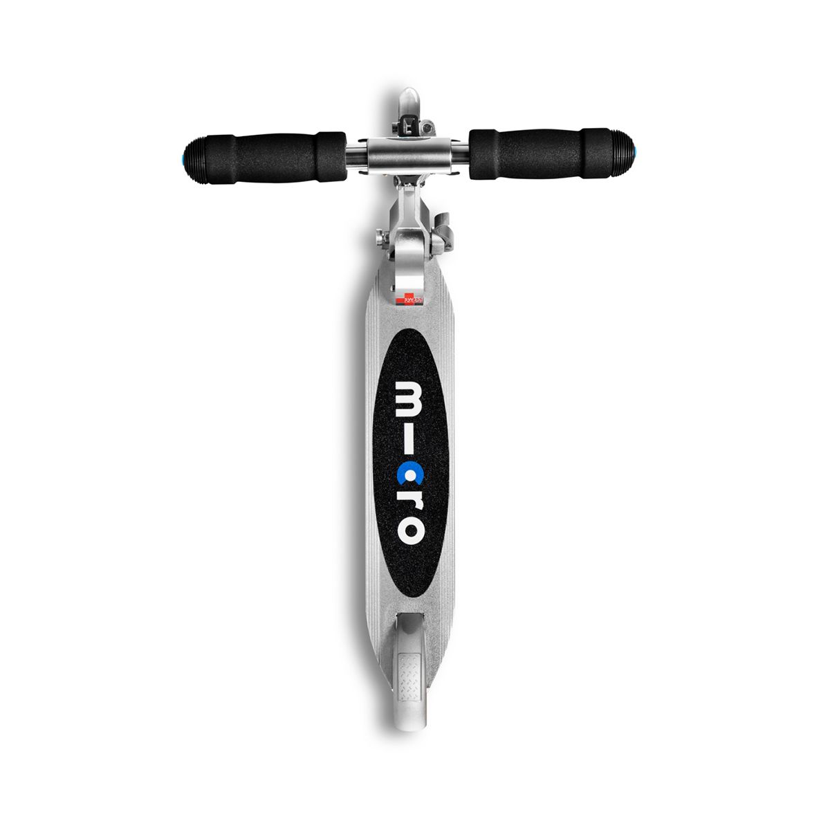 Самокат MICRO серии Sprite – Матовый серебристый  фото 3