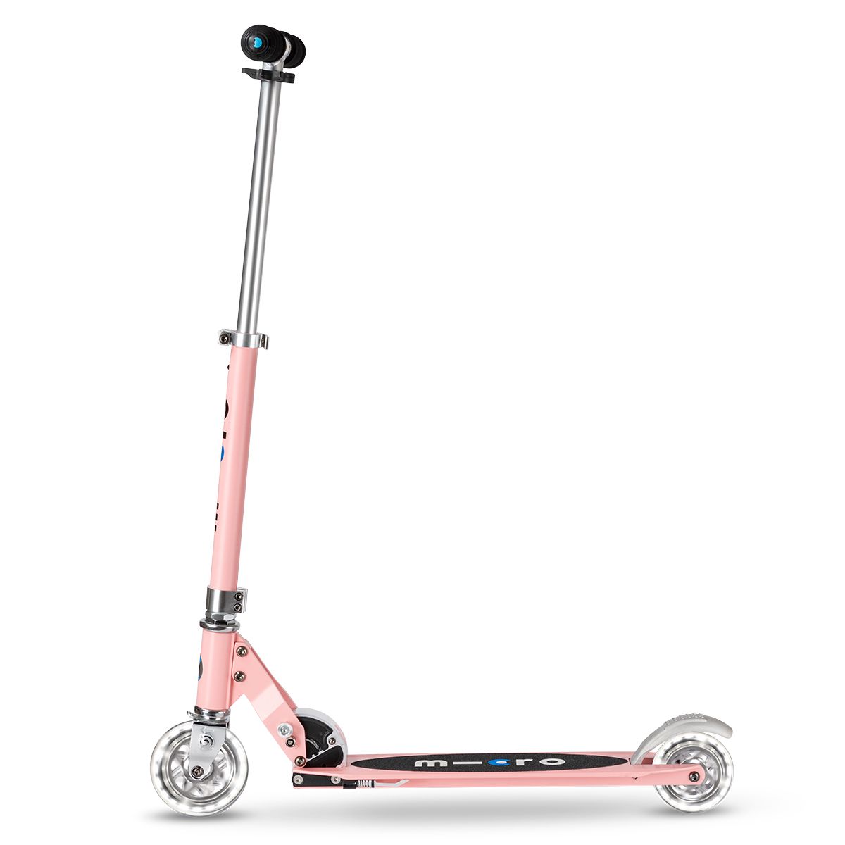 Самокат Micro серии Sprite LED - Неоновая роза  фото 3