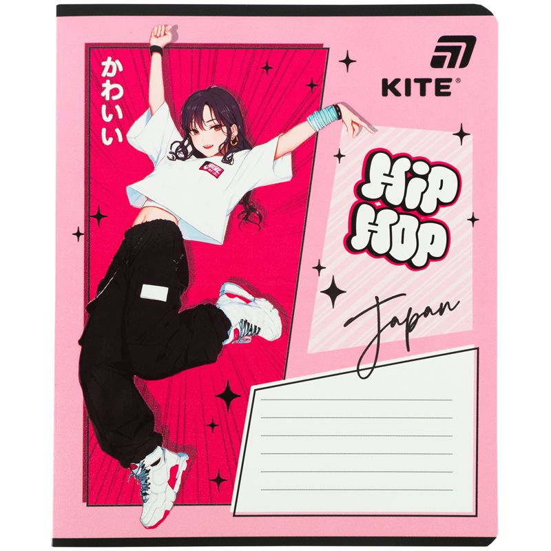 Тетрадь 18 л. , лин. , гибр.  лак + УФ лак, Kite  фото 3