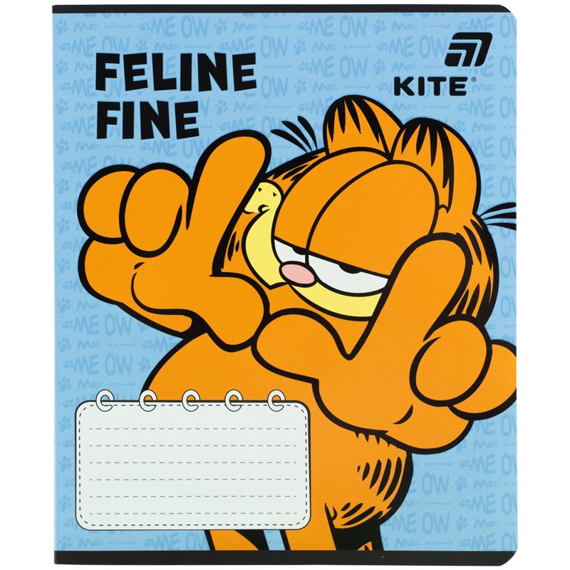 Зошит 18 арк. , лін. , софт-тач + УФ лак, GF  фото 3