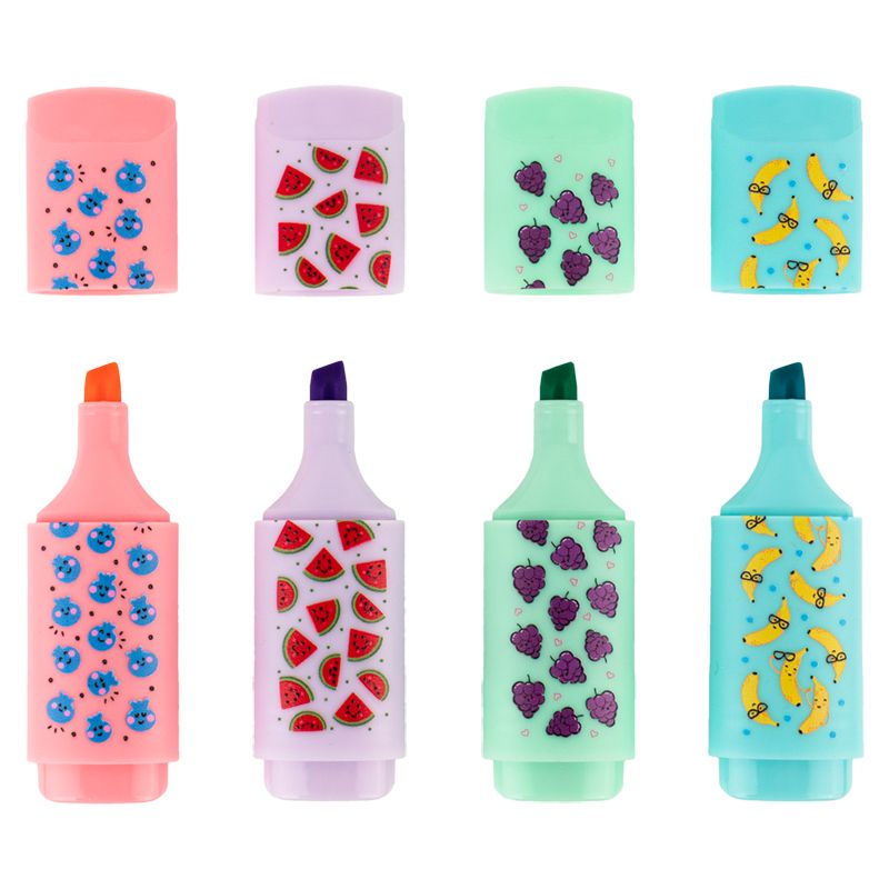 Маркер Highlighter, Kite, набір 4-х, пастель  фото 3