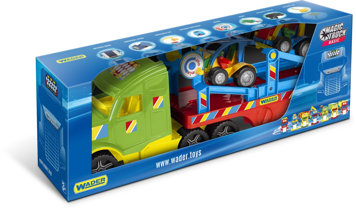 Вантажівка з авто-багги (Magic Truck Basic), від 79 до 110 см  фото 3