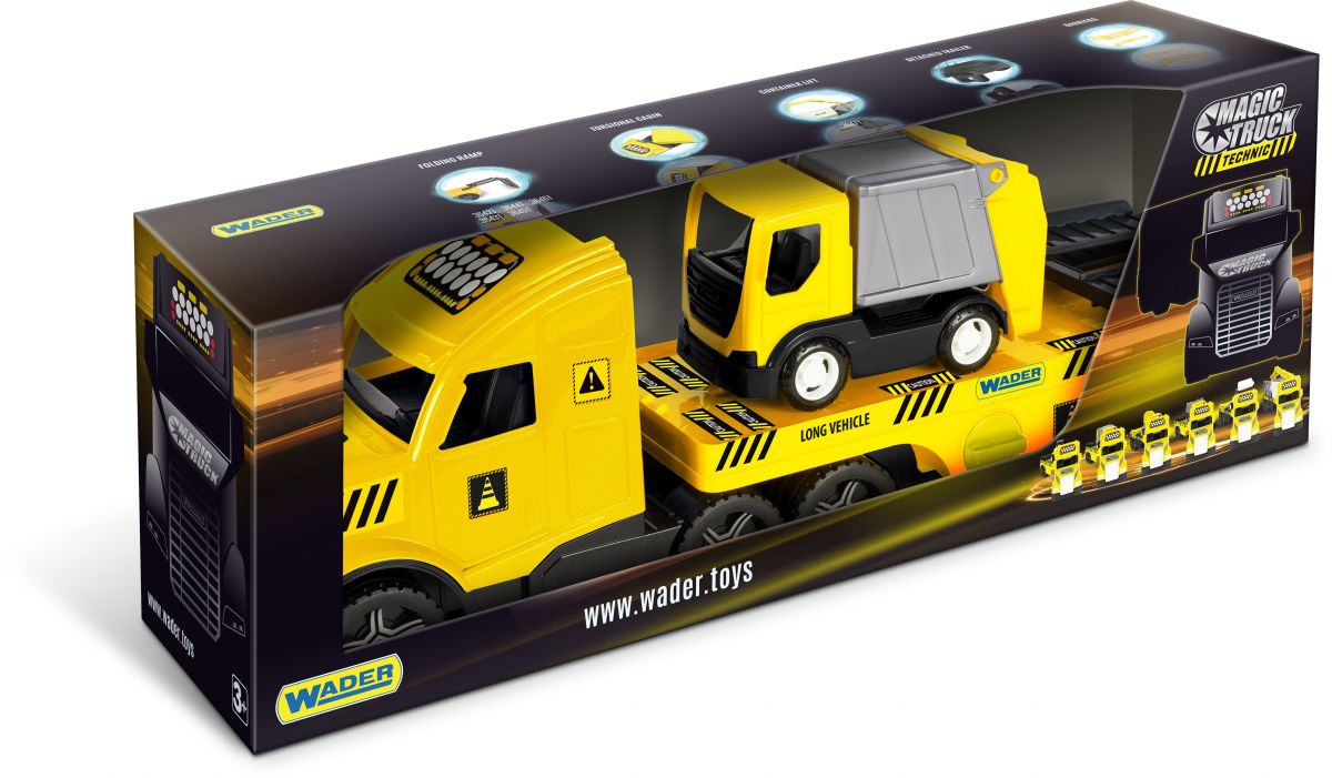 Вантажівка із сміттєвозом, (Magic Truck Technic)  фото 3