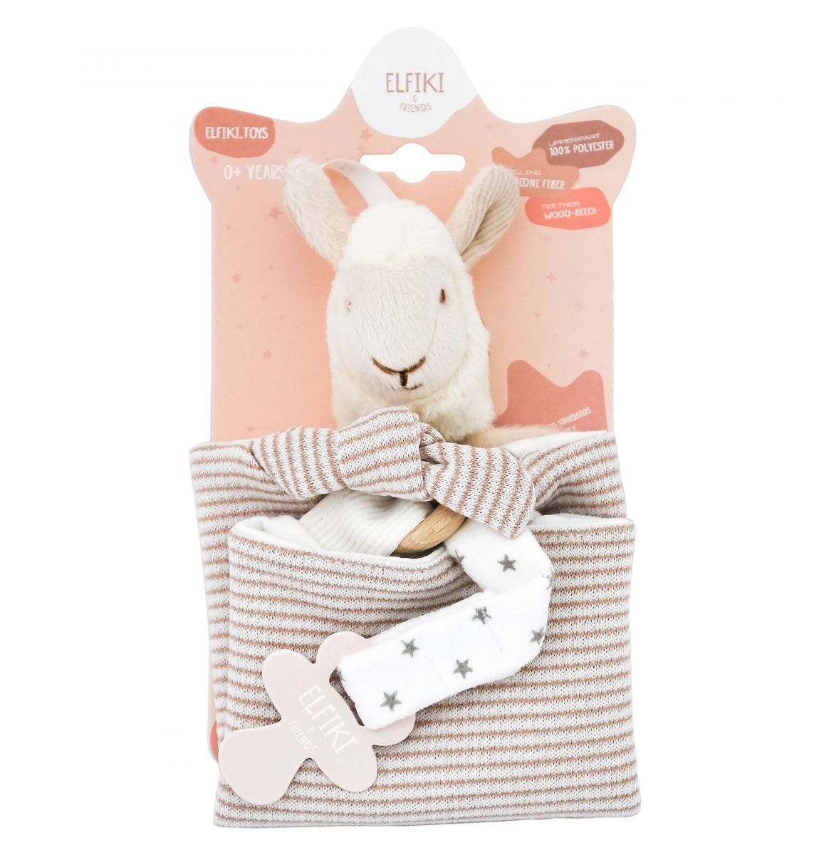 Мʼяка іграшка - текстильна лама Семмі  фото 3