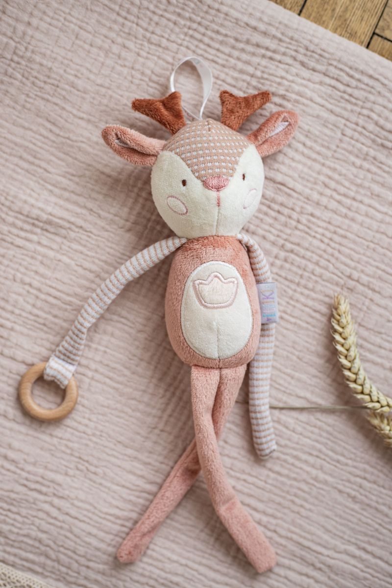 Мʼяка іграшка - брязкальце косуля "Рубі"  фото 3