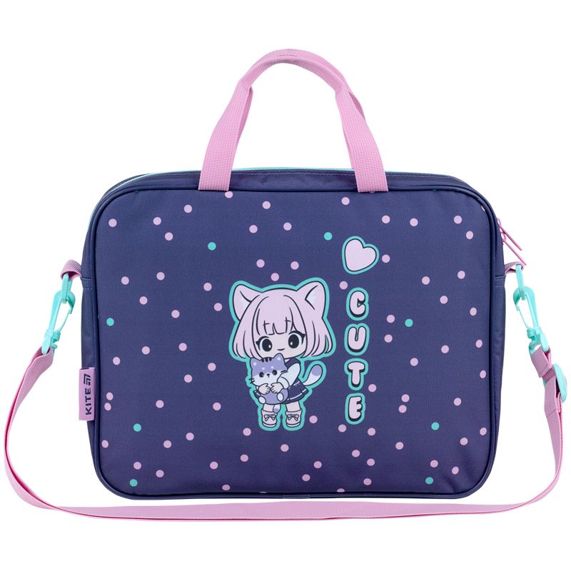 Шкільна текстильна сумка Kite A4, 1 від. , 589 Be Friends  фото 3