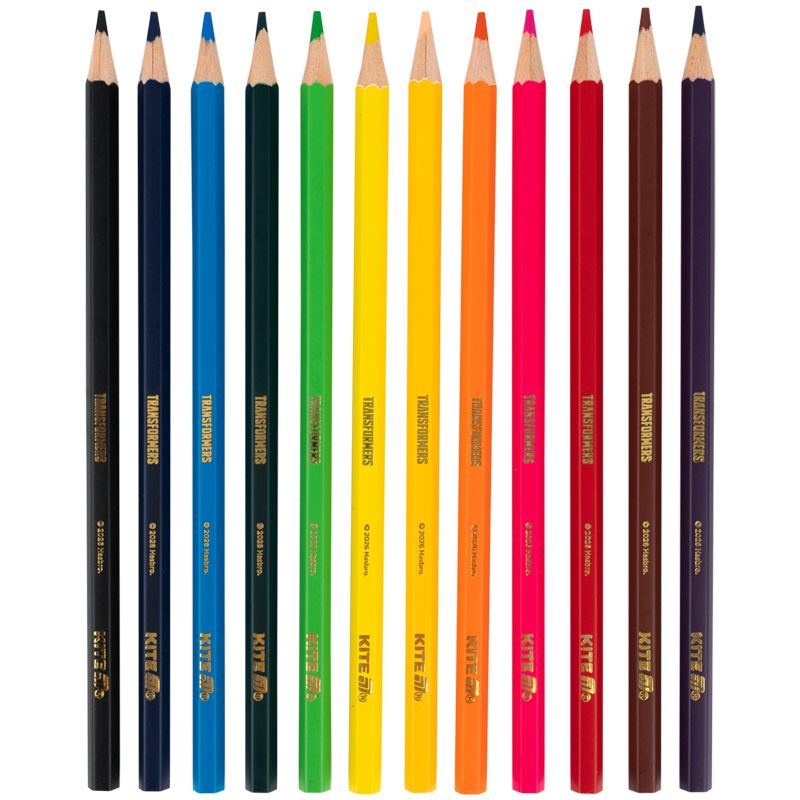 Олівці кольорові, 12 шт.  TF  фото 3