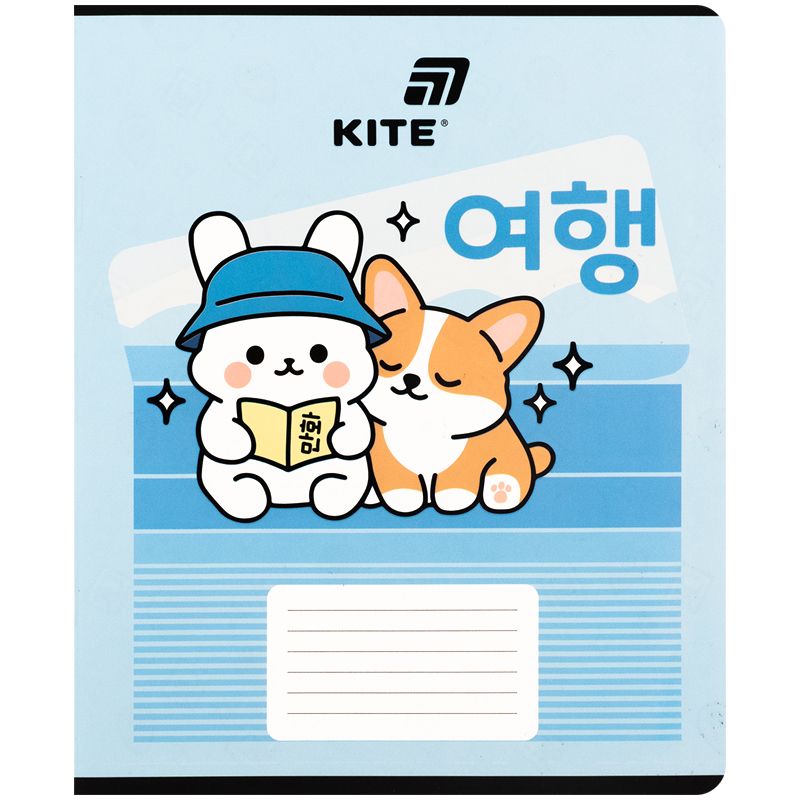 Тетрадь 18 л. , кл. , софт тач + УФ лак, Kite  фото 3