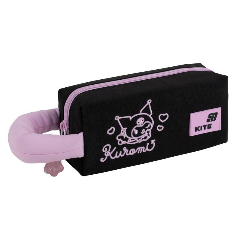 Пенал Kite 2703 HK-2 чорно-рожевий  фото 3