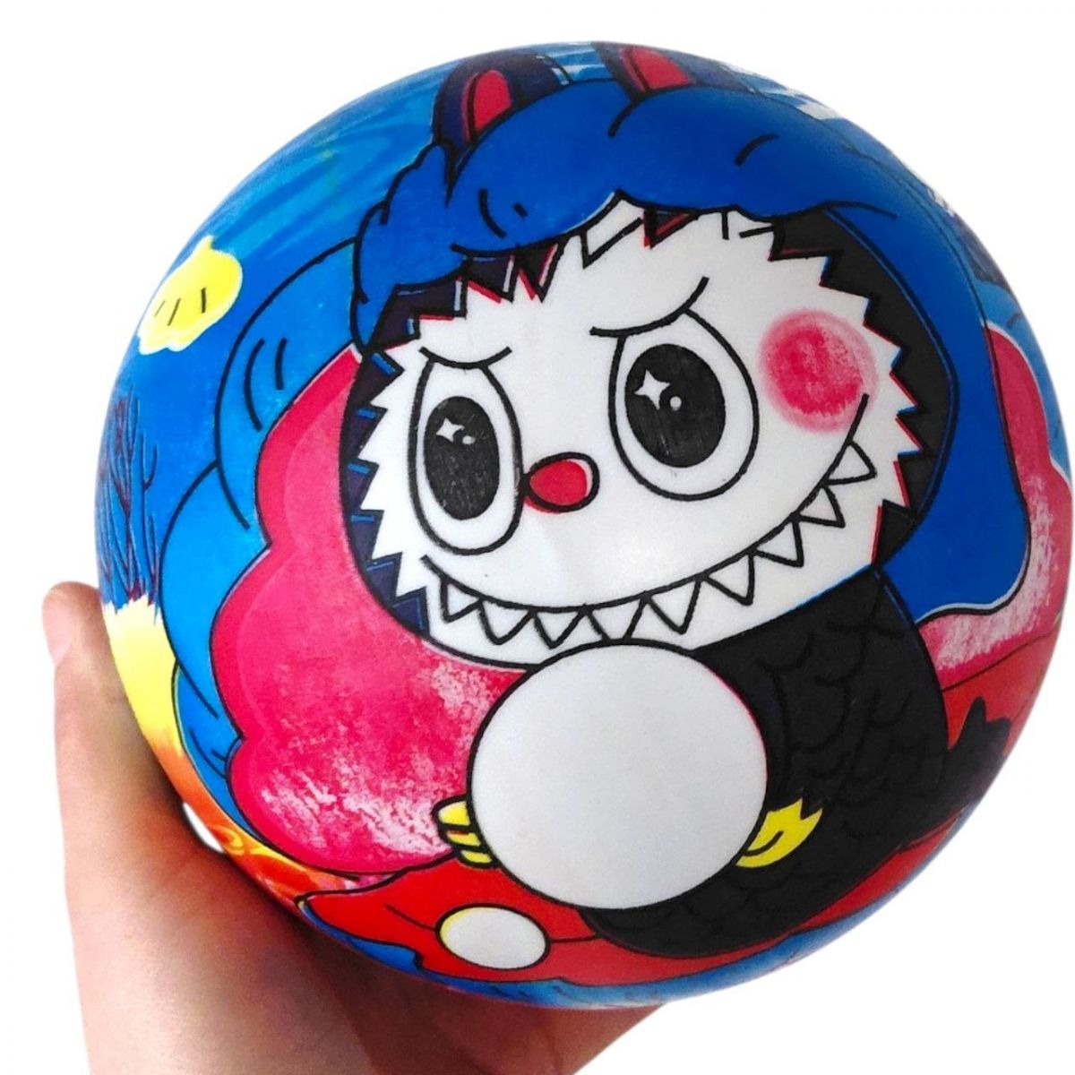 Мʼяч гумовий, 9", 60 грам (мікс видів)  фото 3