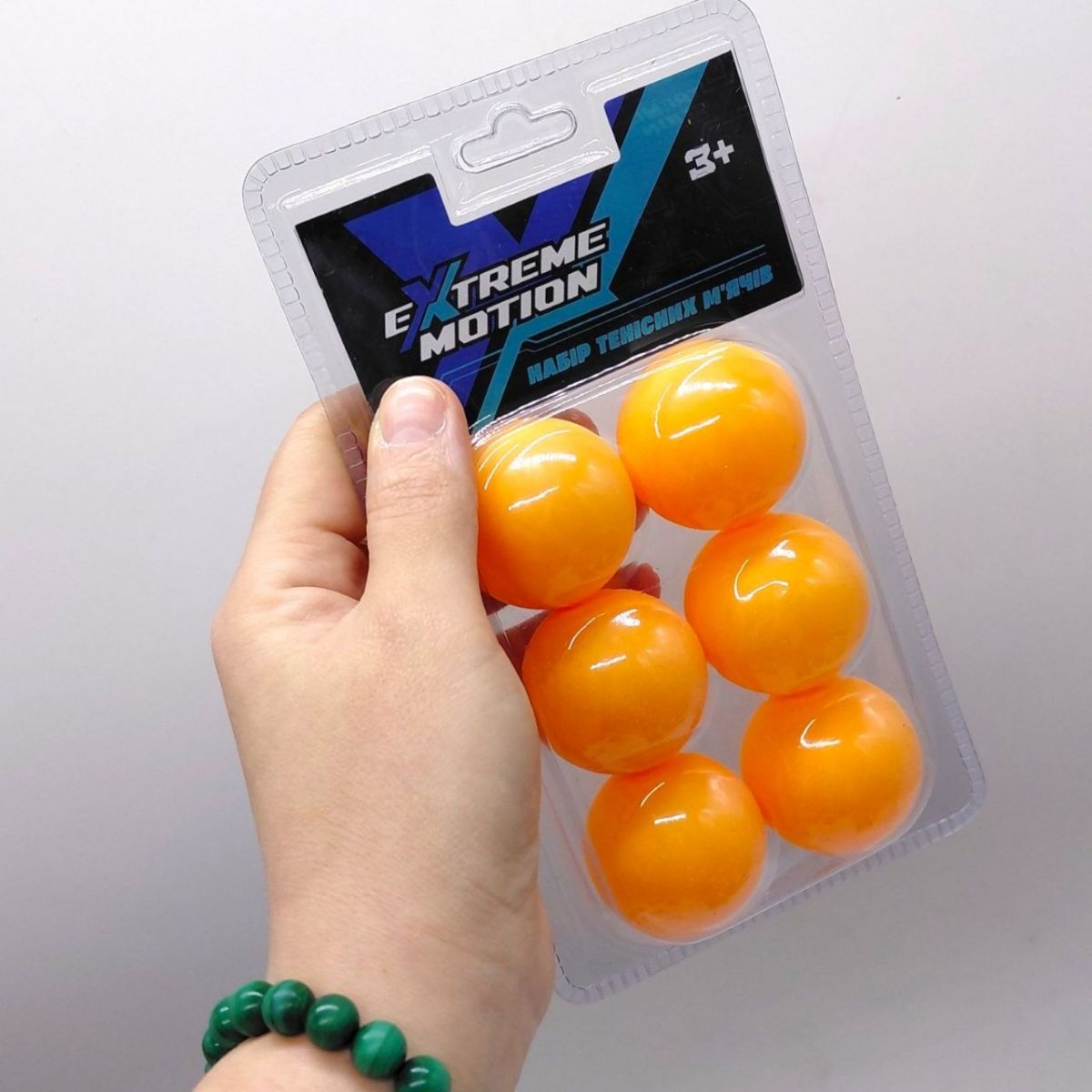 Мячи для настольного тенниса (6 шт.  на планшетке)  фото 3