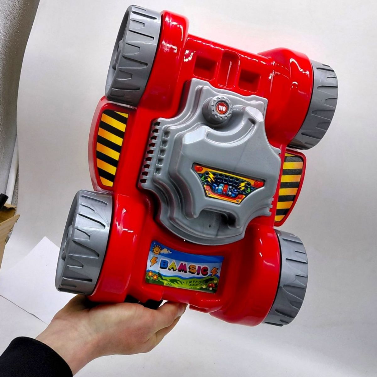 Набір дитячий  "Газонокосарка з каскою" (ЧОРНА)  фото 3