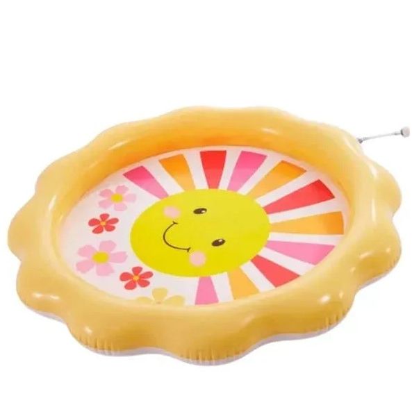 Бассейн надувной (возраст 2+) 104cmX104cmX13cm  фото 3