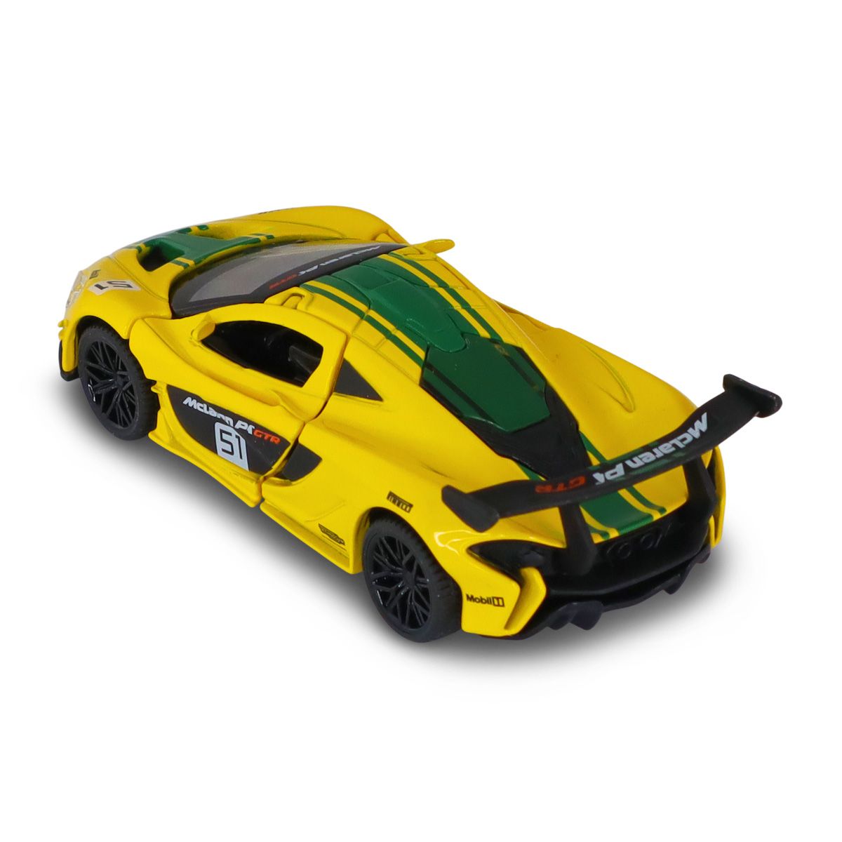 Автомодель – MCLAREN P1 (желтый, 1:43)  фото 3