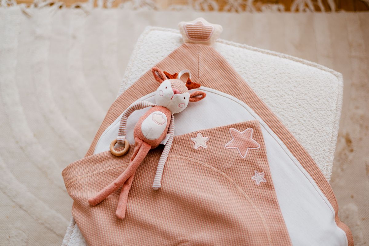 Подарунковий набір плед 85*100 з іграшкою  фото 3