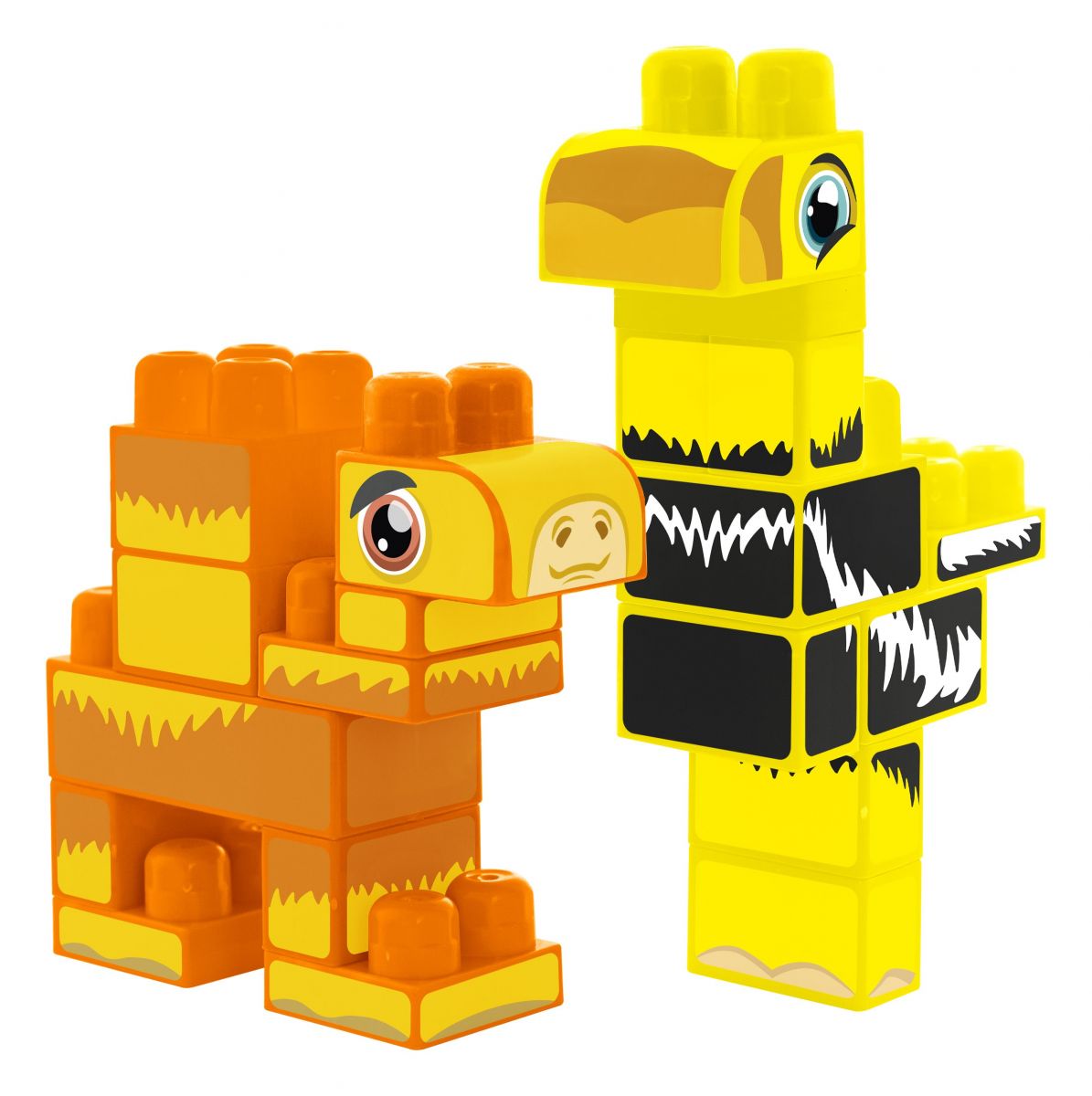 Baby Blocks конструктор Сафарі - страус & верблюд  фото 3