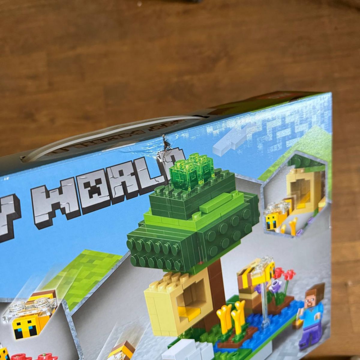 Уценка.  Конструктор "Майнкрафт (Minecraft) 185 деталей - Повреждена упаковка  фото 3