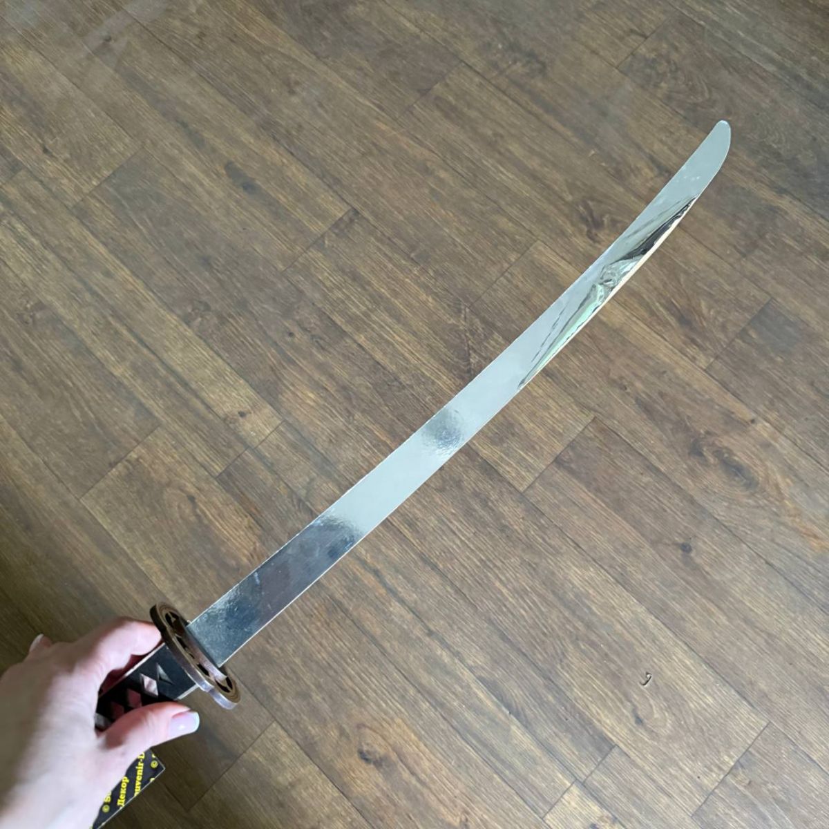 Уцінка.  Сувенірний меч "Катана Хром" - Відслоїлось покриття  фото 3