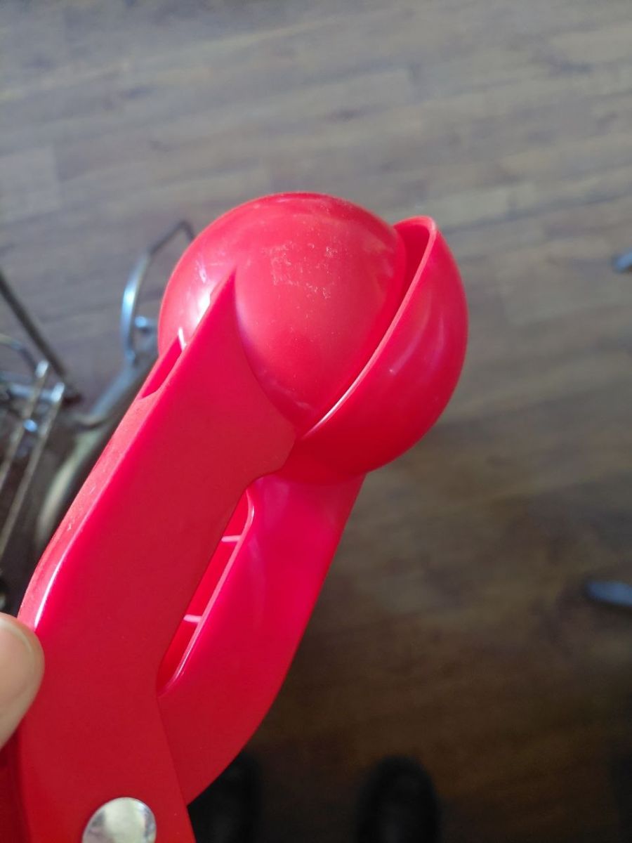 Уцінка.  Сніжколіп "Технок" (червоний) - Деформований  фото 3