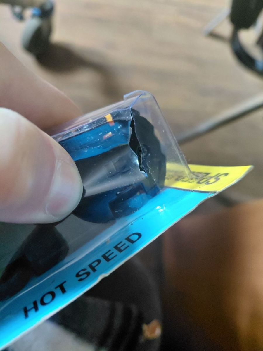 Уцінка.  Машина гоночна жовта - Розбитий блістер  фото 3