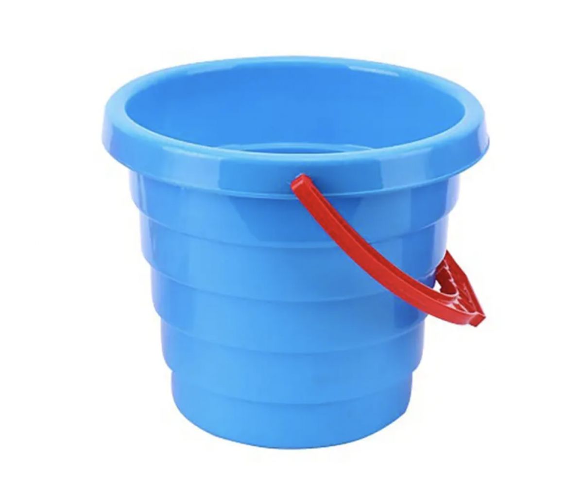 Уцінка.  Відерце А ТехноК (синє) - Відколовся пластик на дні відра  фото 3
