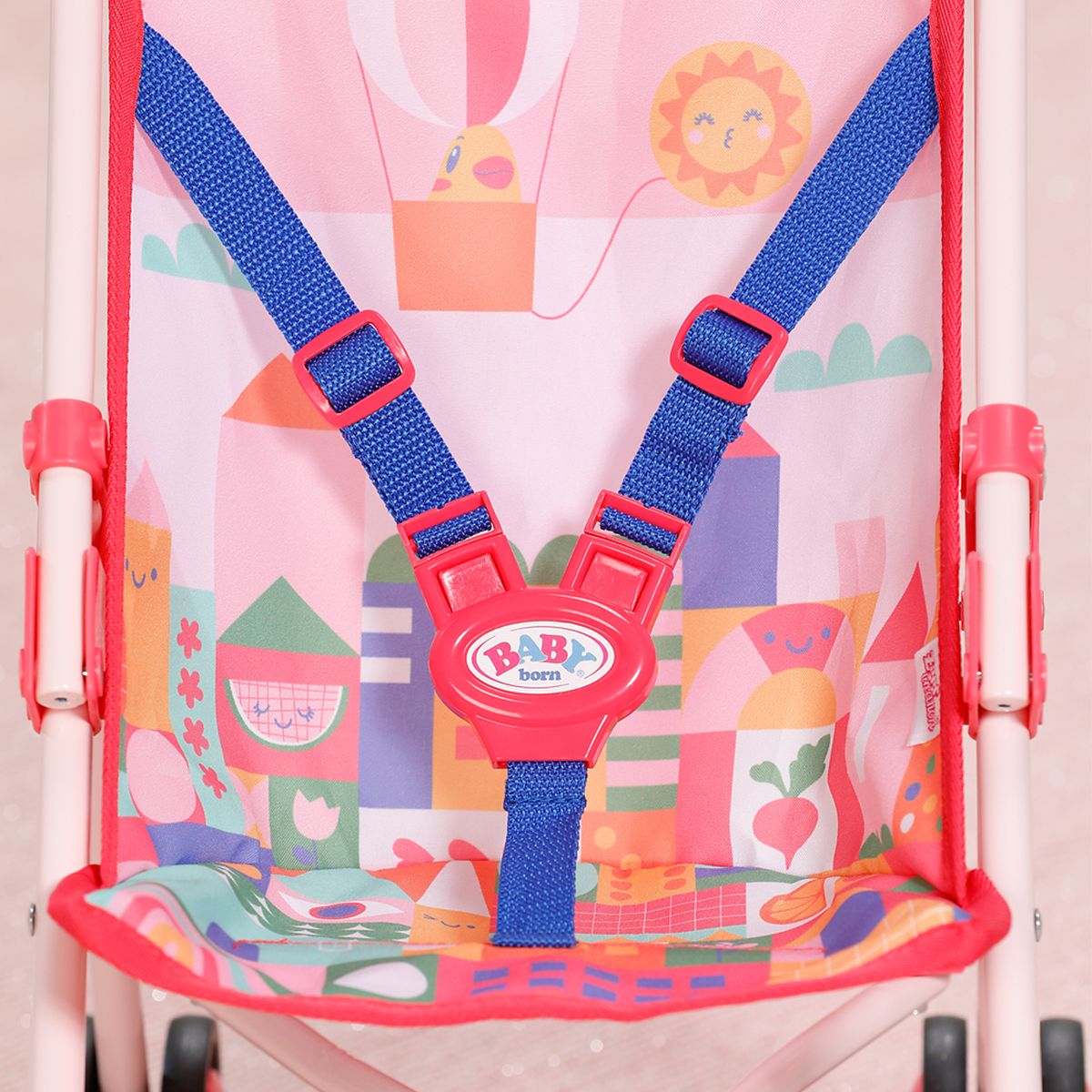 Коляска для куклы Baby Born – Яркий город  фото 3