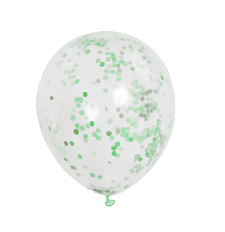 Кульки,12 дюймові (30 см) Confftis Balloon 2,8г, 5шт.  у пакеті,5 кольорів мікс  фото 3