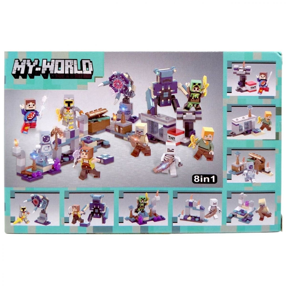 Конструктор Майнкрафт MIC My-World вид 4: купити | Bibikalka 3