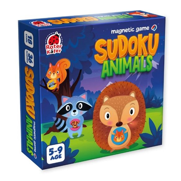 Магнитная игра "Roter Kafer.  Sudoku Animals"  фото 3