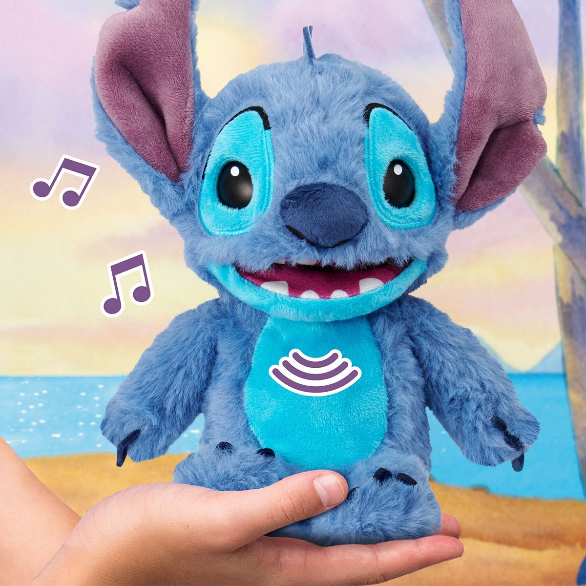 Інтерактивна м'яка іграшка Puppetronic by Real FX Palm серії Disney- Стіч / Stitch  фото 3
