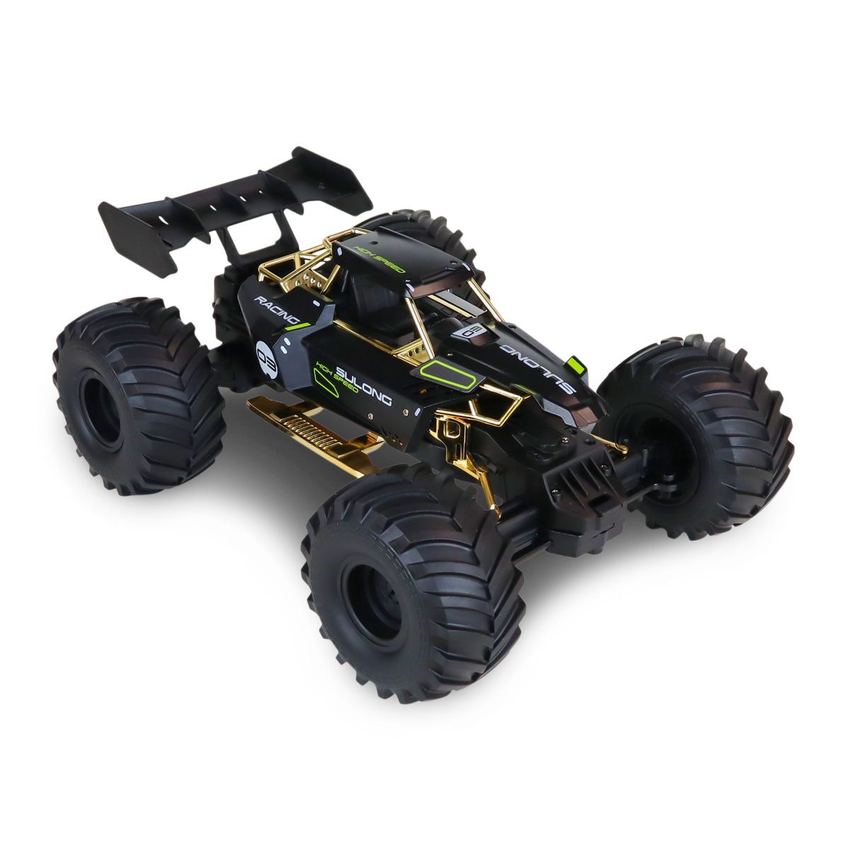 Автомобиль Off-road на р/у – High Speed (черный, металл.  корпус, 1:14)  фото 3