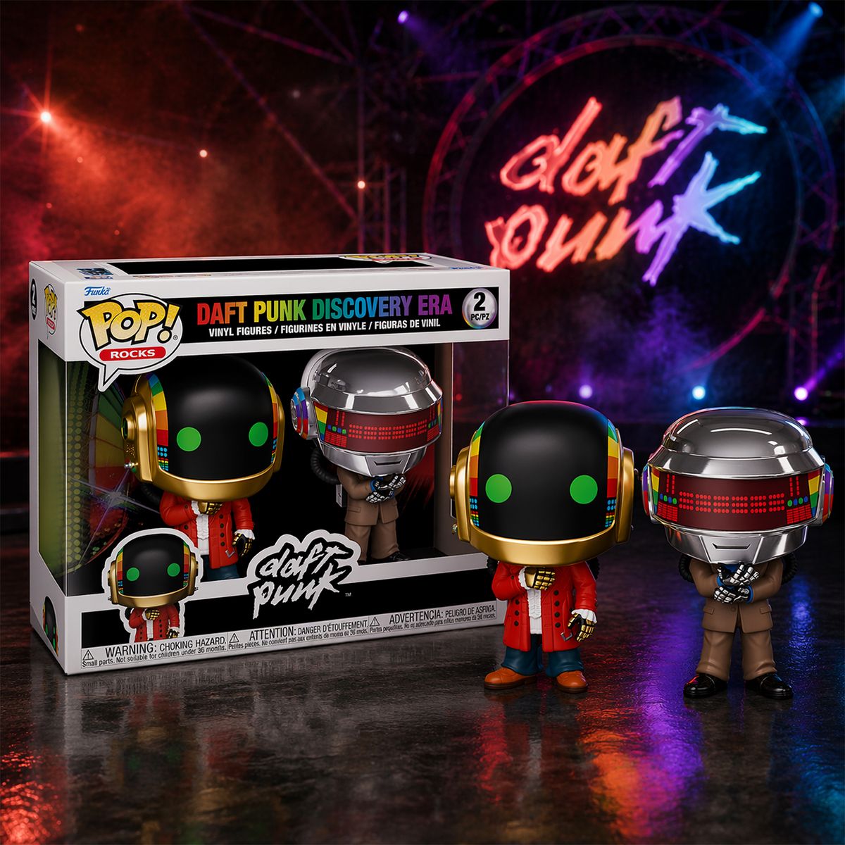Набор игровых фигурок Funko POP! серии Daft Punk - Discovery  фото 3