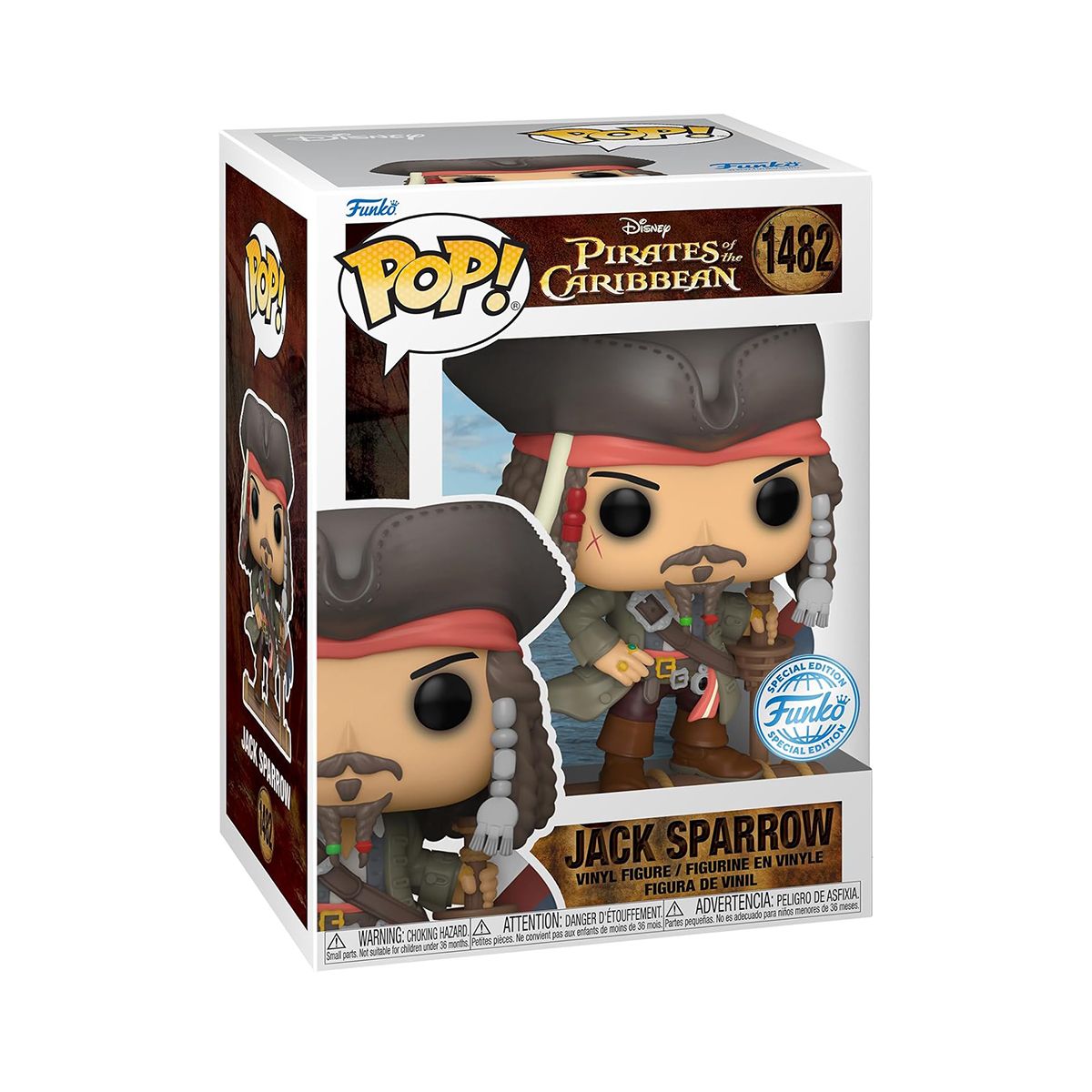 Игровая фигурка Funko POP! серии Пираты Карибского моря - Джек Воробей  фото 3