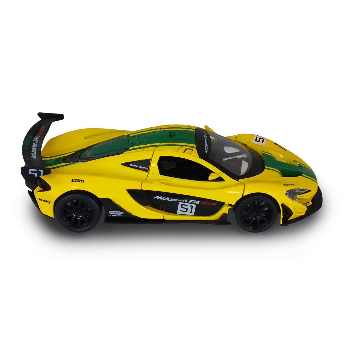 Автомодель - McLaren P1 (жовтий, 1:24)  фото 3