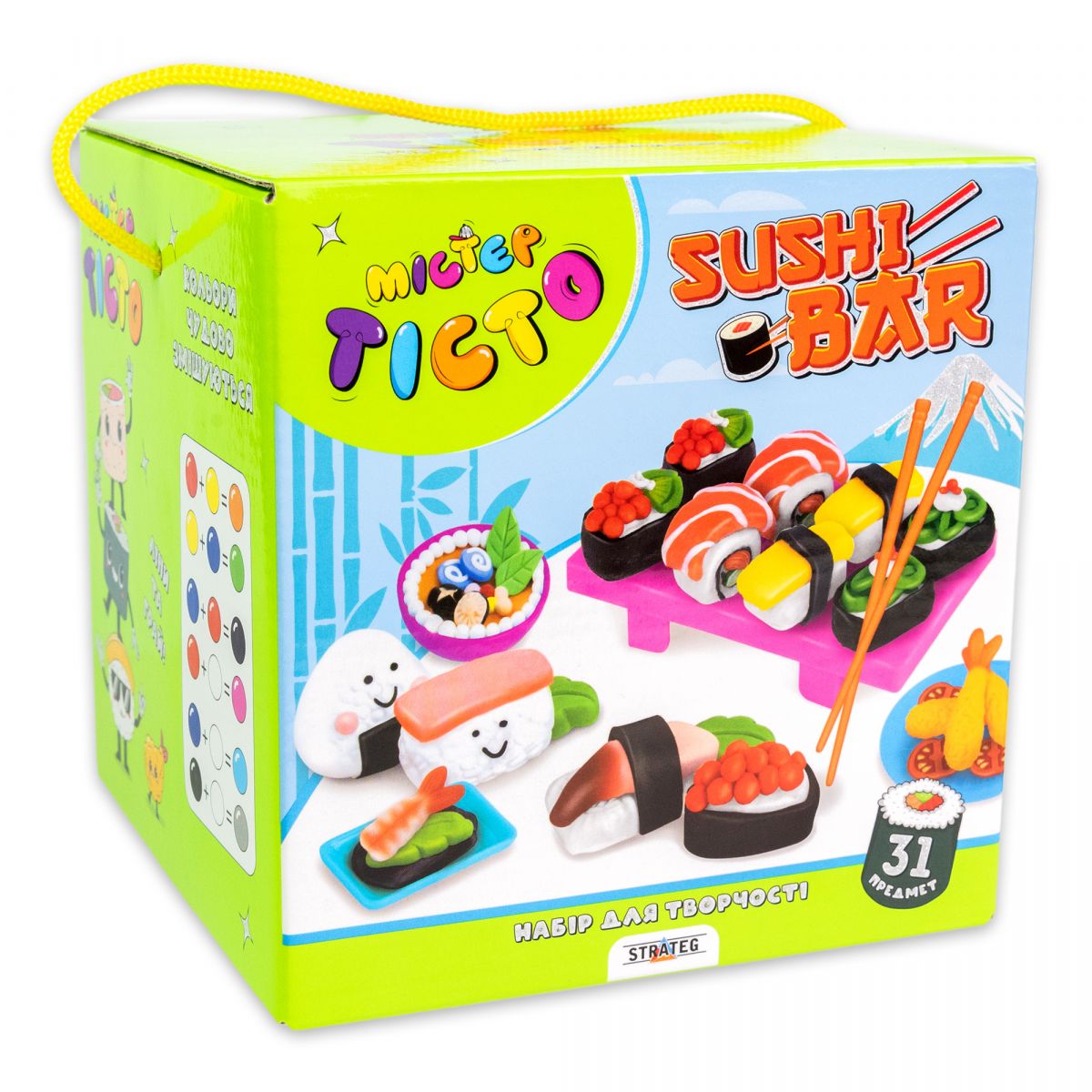 Набір для творчості "Містер тісто.  Sushi Bar" українською мовою  фото 3