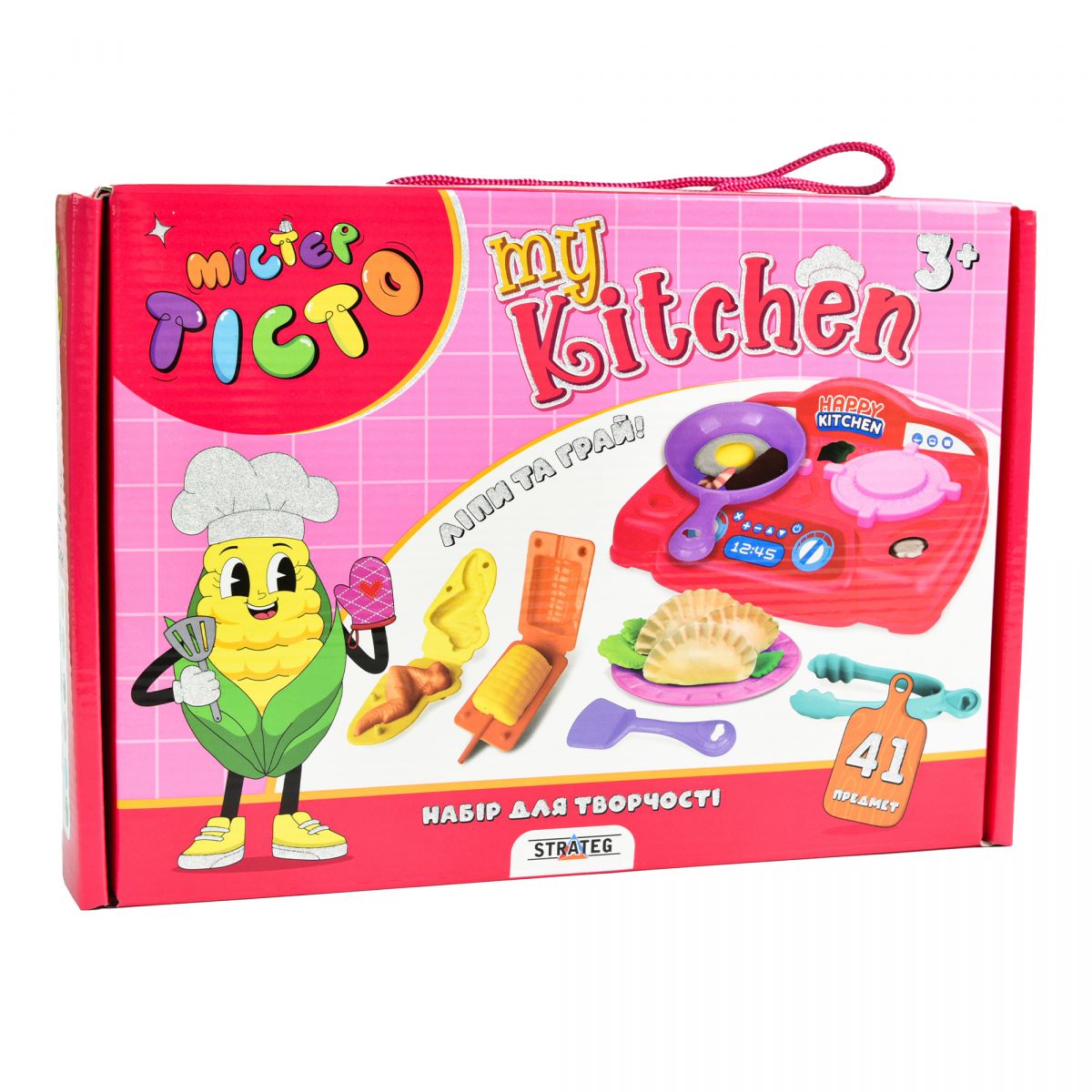 Набір для творчості "Містер тісто.  My Kitchen Strateg" українською мовою  фото 3
