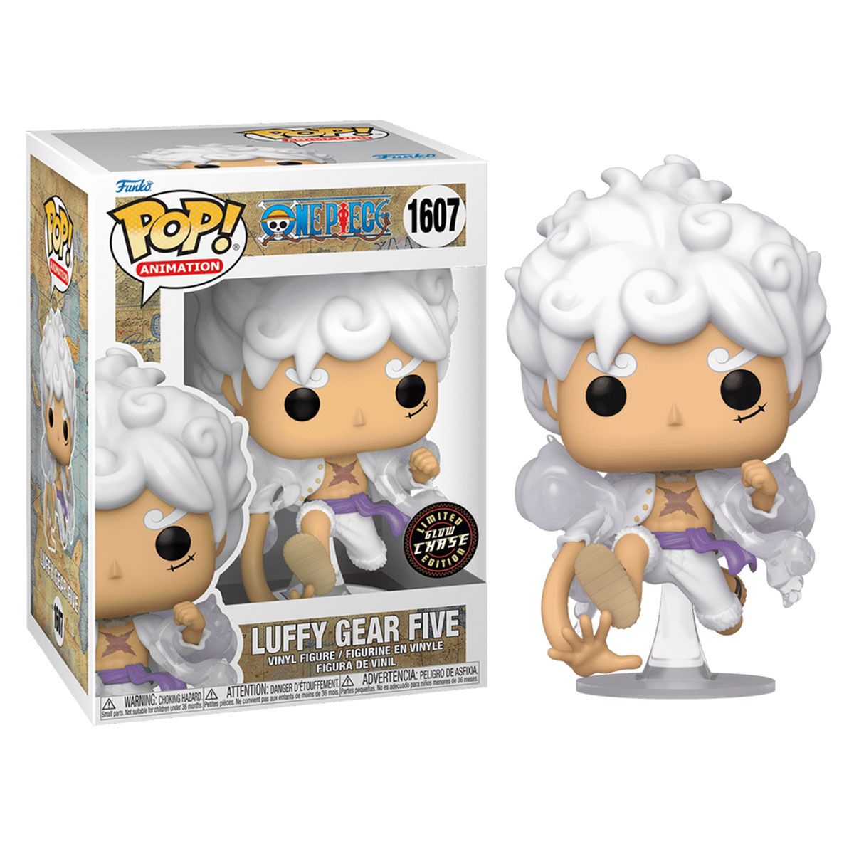 Игровая фигурка Funko POP! - Луффи в белом (w/CH)  фото 3