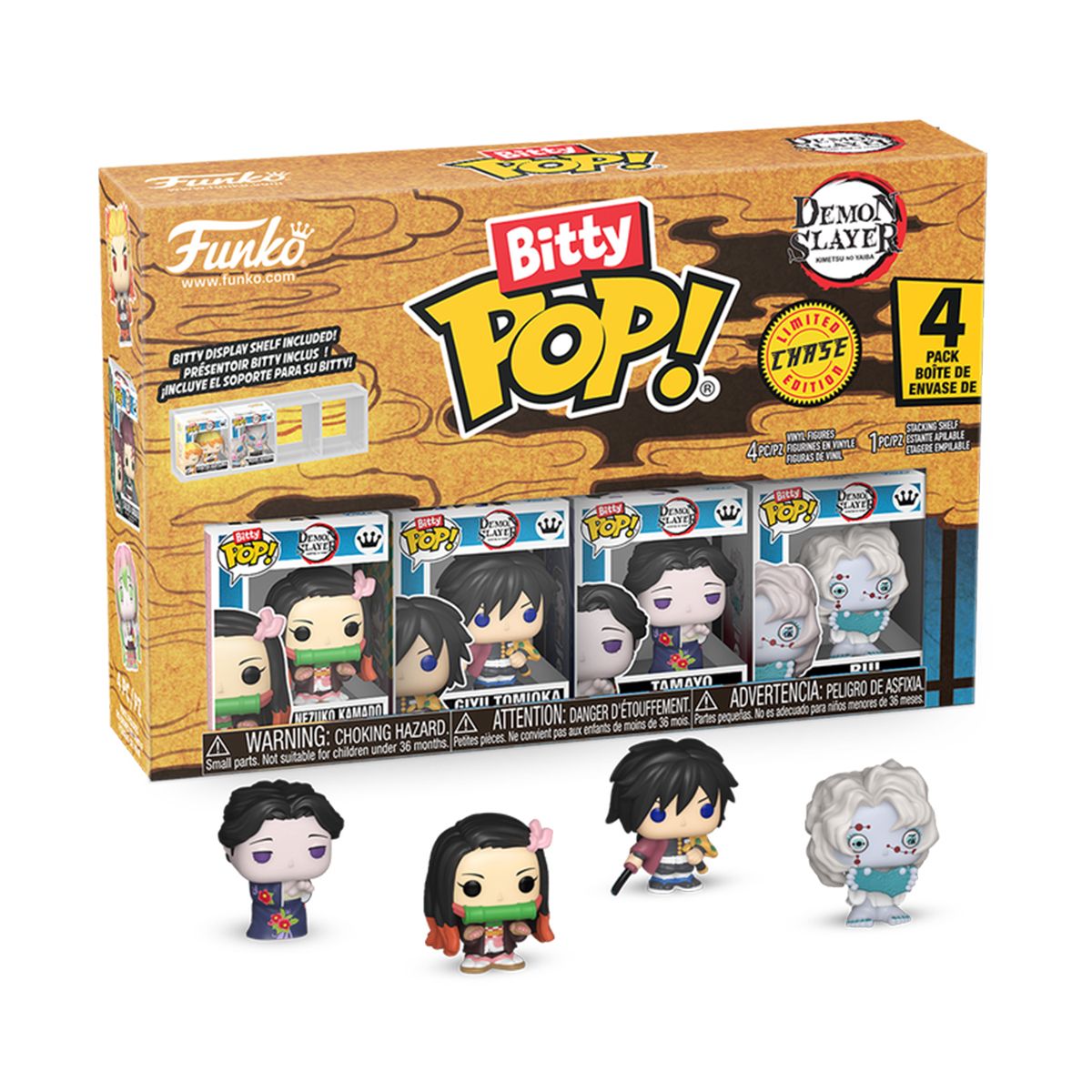 Набор игровых фигурок Bitty POP! серии Убийца демонов (4 фигурки в асс. )  фото 3