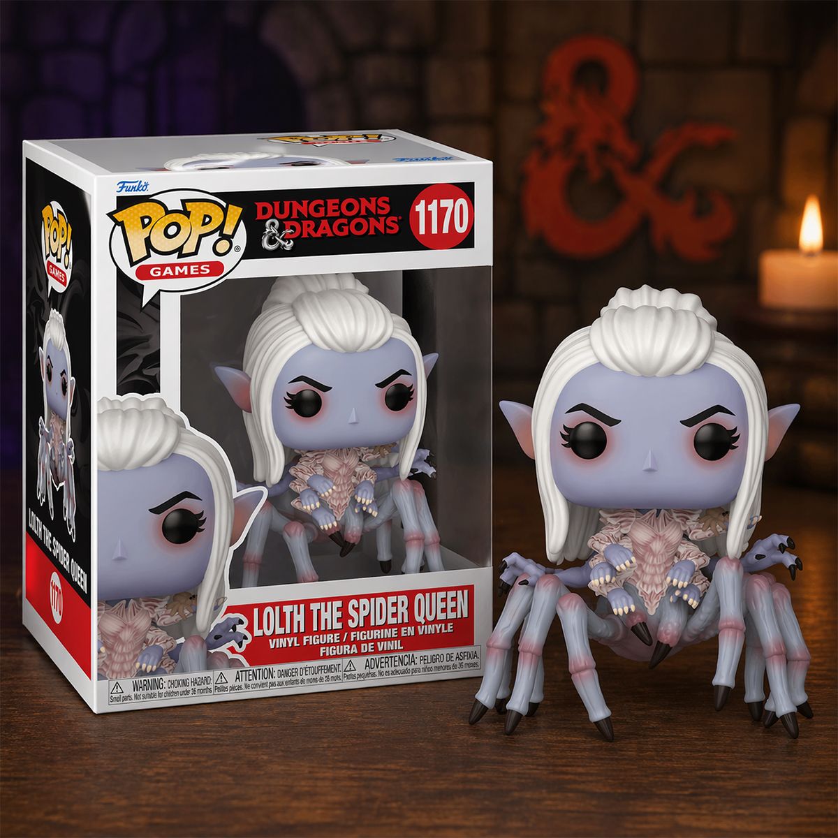 Игровая фигурка Funko POP! серии Подземелья и Драконы - Королева Пауков  фото 3