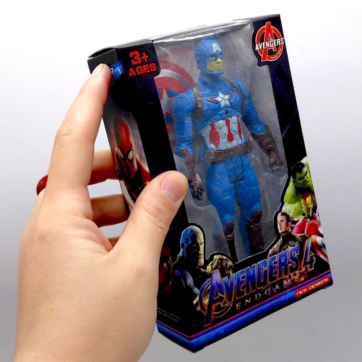 Герой "Марвел / MARVEL", высота 14,5 см, подвижные части тела, шарнирные суставы (ХАЛК)  фото 3