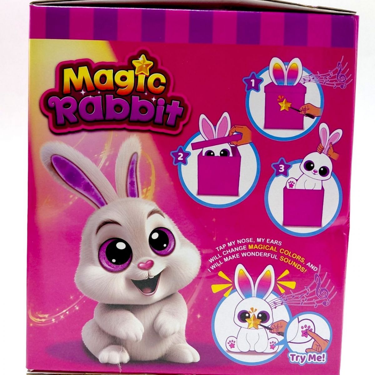Мягкая игрушка "Magic Rabbit" (БЕЛЫЙ)  фото 3