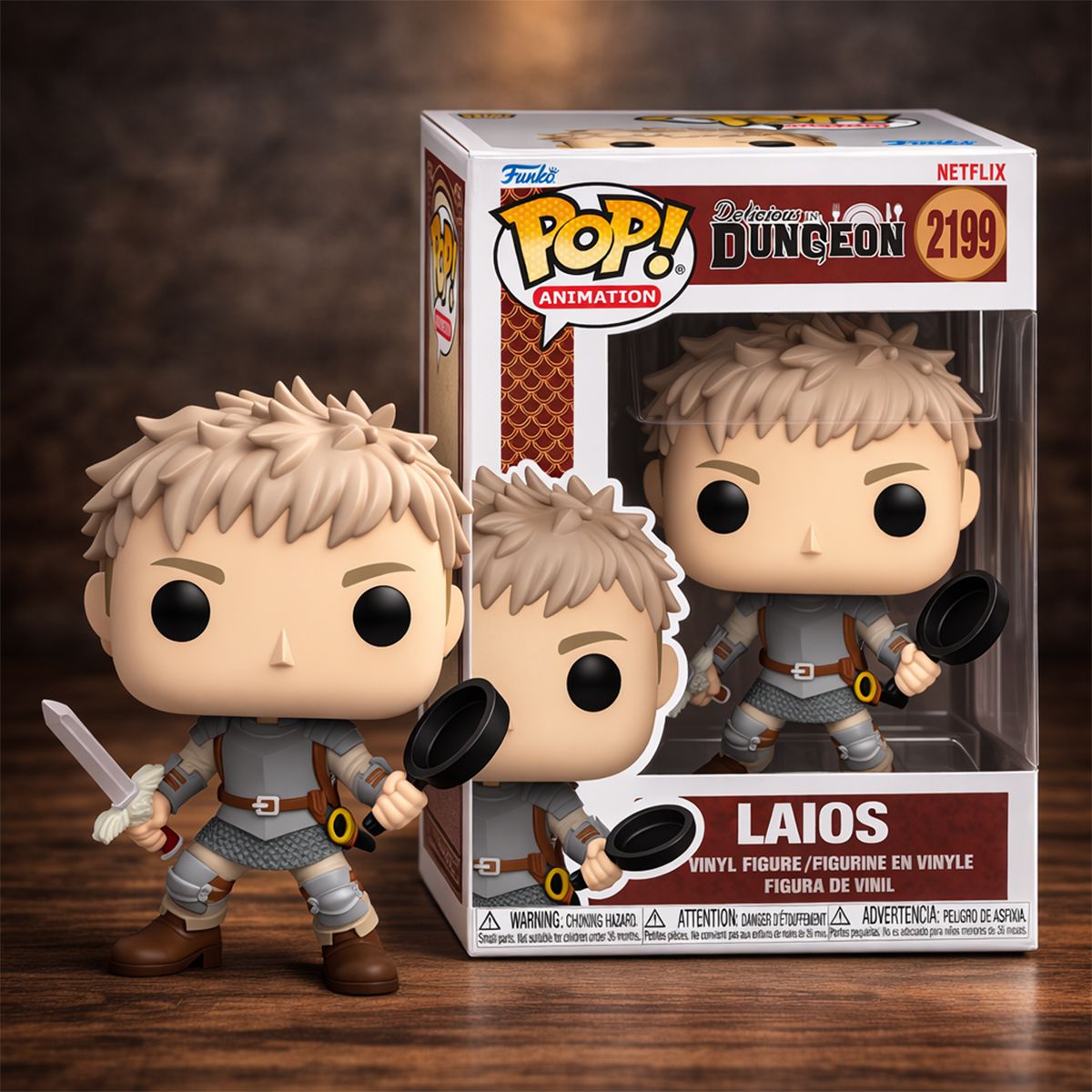 Ігрова фігурка Funko POP! серії Підземелля смакоти - Лайос Торден (W/CH)  фото 3