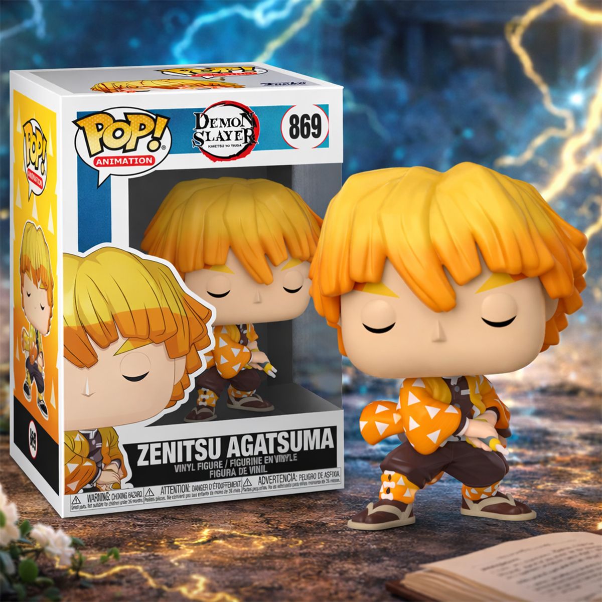 Игровая фигурка Funko POP! cерии Убийца демонов - Зеницу Агацума  фото 3