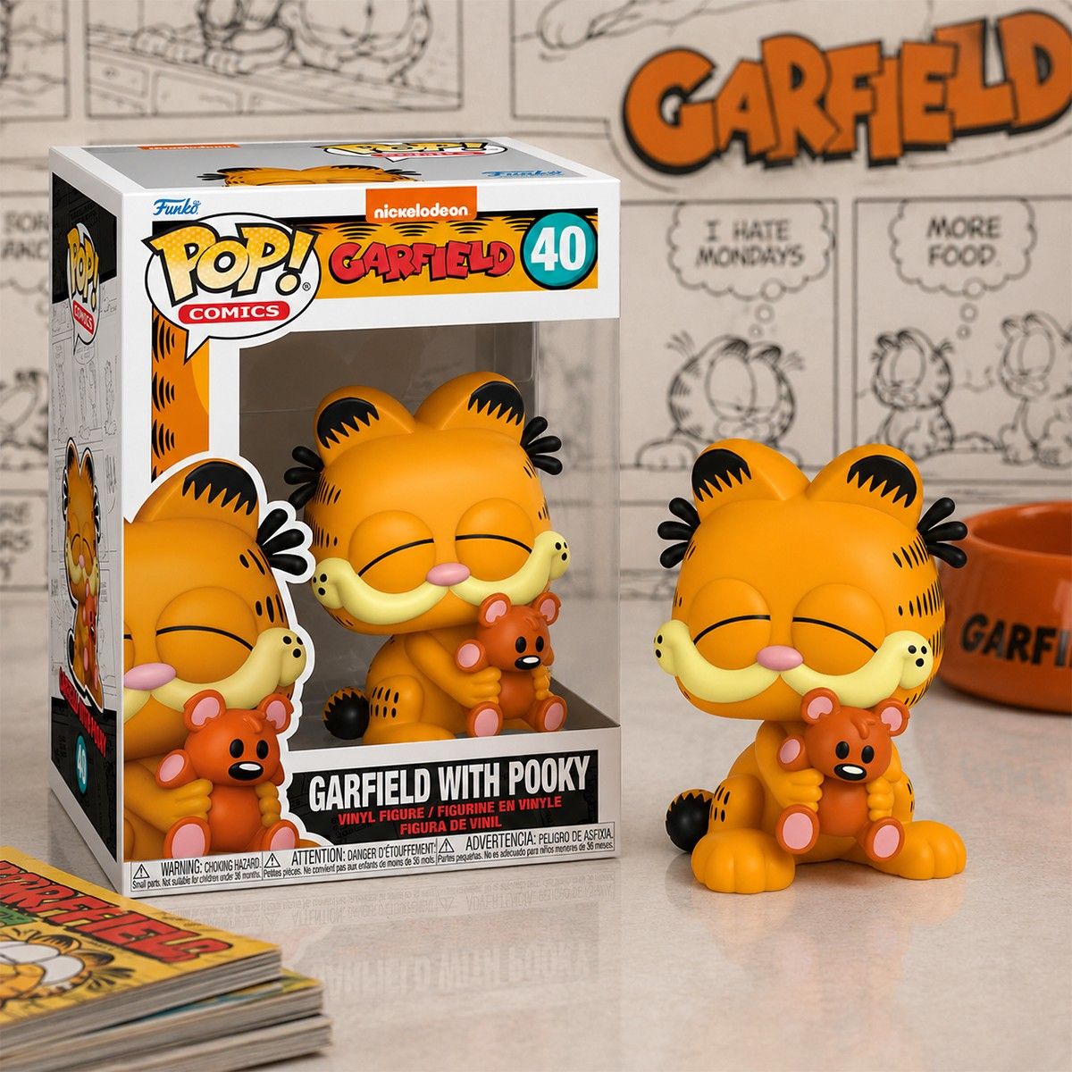 Игровая фигурка Funko POP! cерии Гарфилд - Гарфилд с Пуки  фото 3