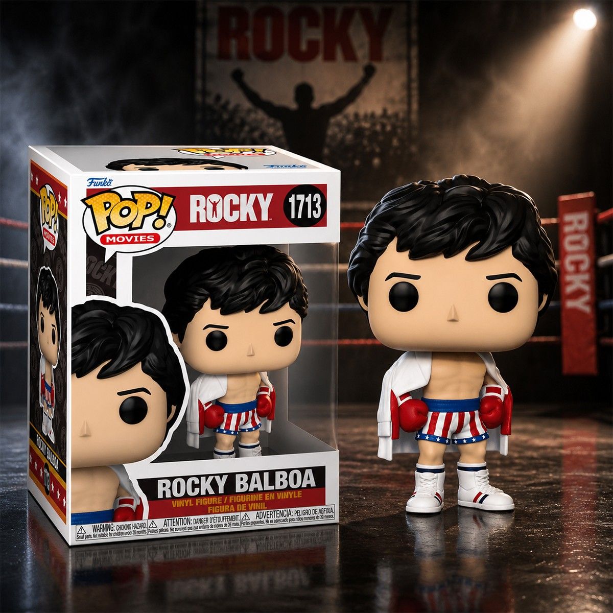 Игровая фигурка Funko POP! серии Рокки 4 - Рокки Бальбоа  фото 3