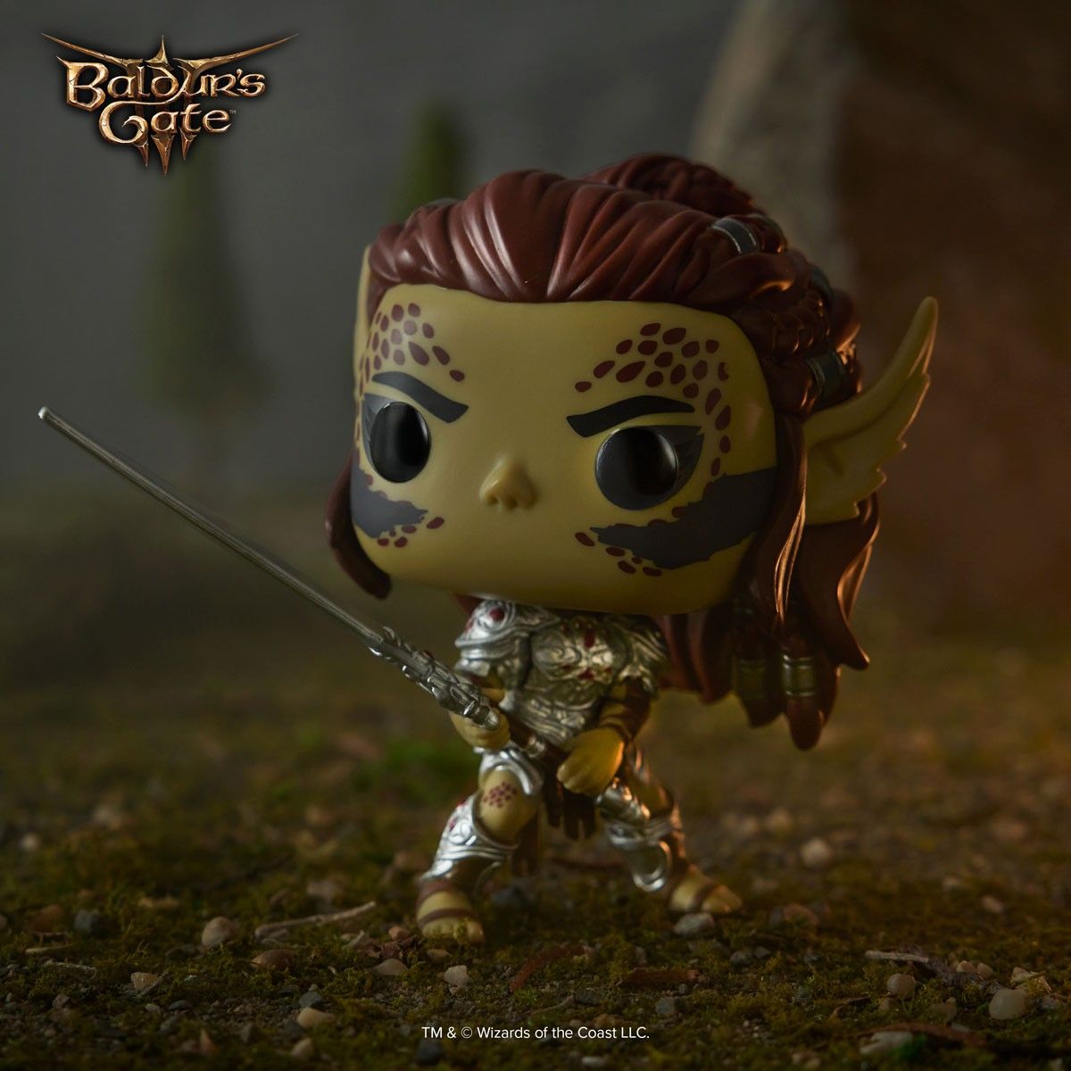 Игровая фигурка Funko POP! серии Врата Балдура - Лаэзель с мечом  фото 3