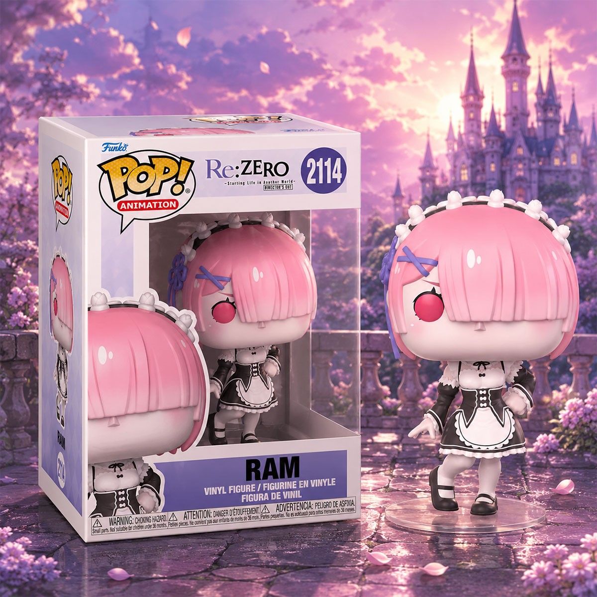 Ігрова фігурка Funko POP! серії Re:ZERO - Рам  фото 3