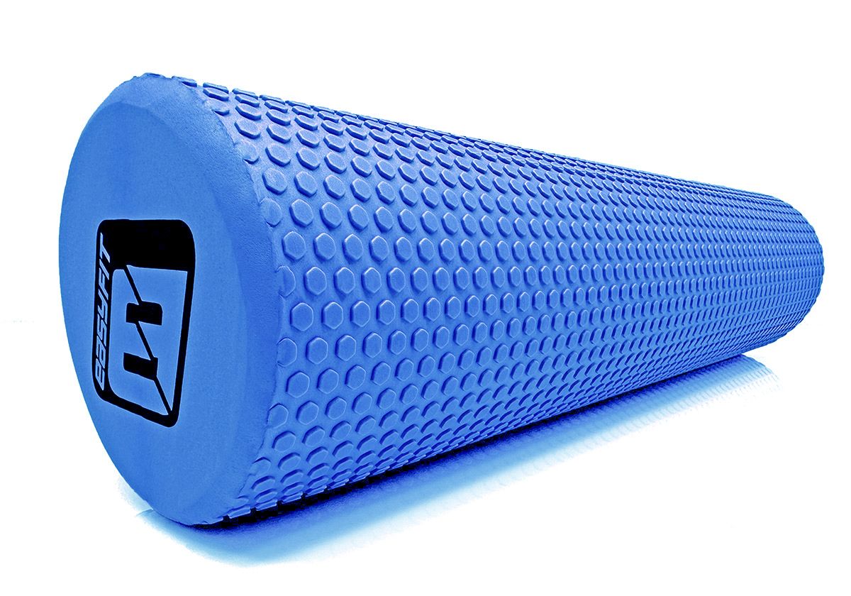 Масажний ролик EasyFit Foam Roller 60 см Синій  фото 3