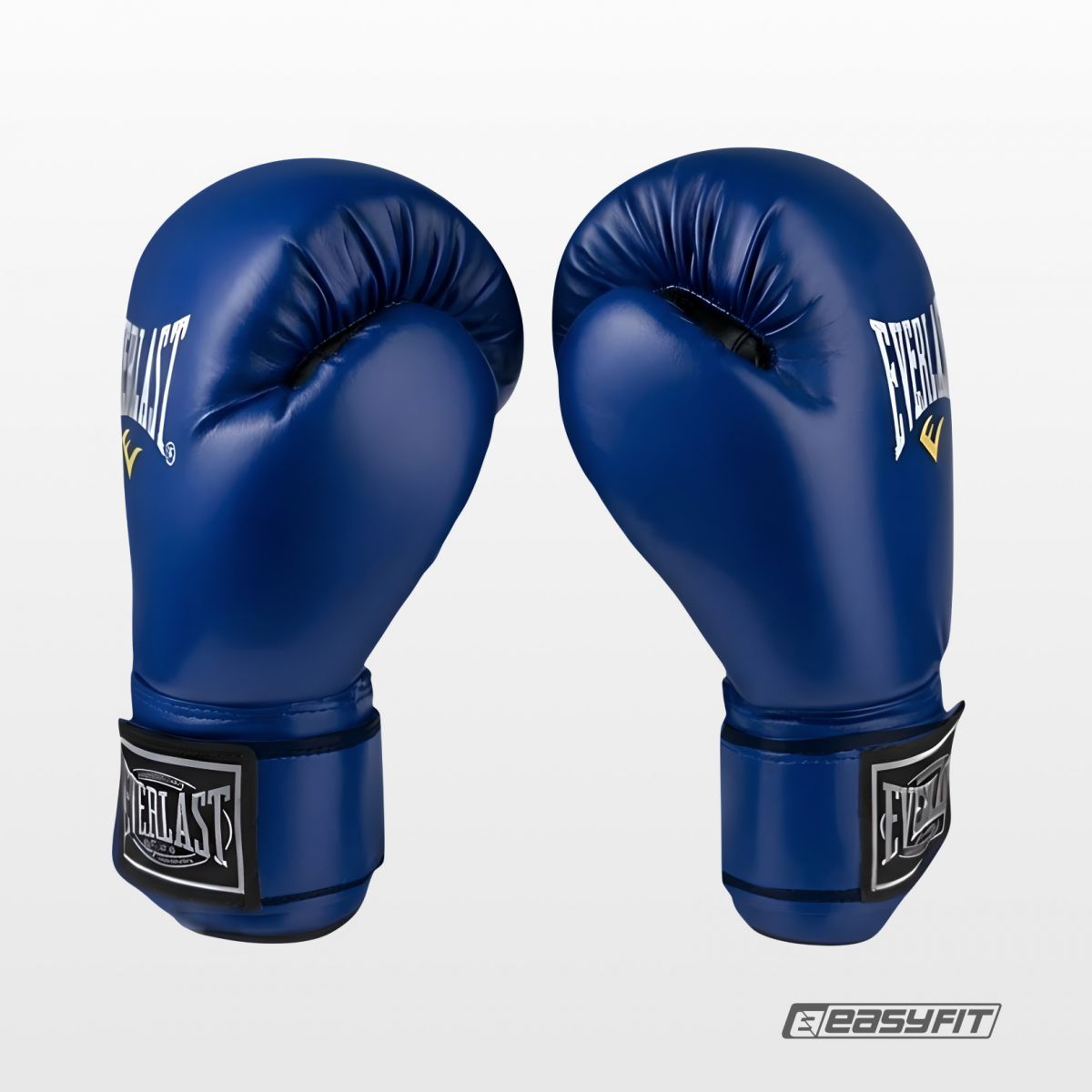 Боксерские перчатки Everlast 6 унций (6 oz) синие  фото 3