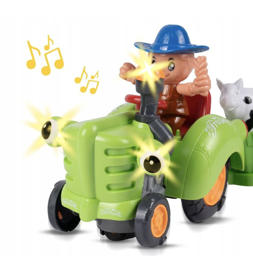 Трактор Swing The Tractor, ЗЕЛЕНЫЙ  фото 3